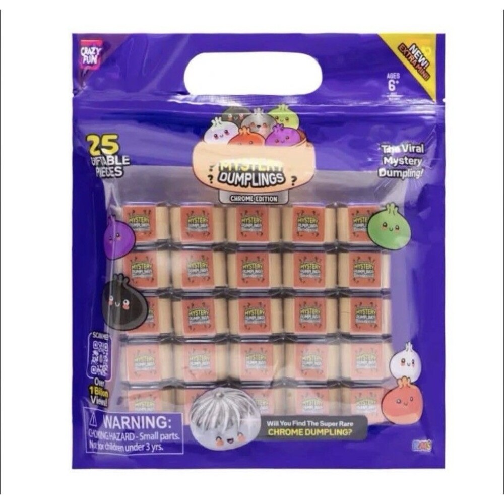 Crazy Fun RMS Mini Mystery Dumpling Chrome Edition Set New Release Item!